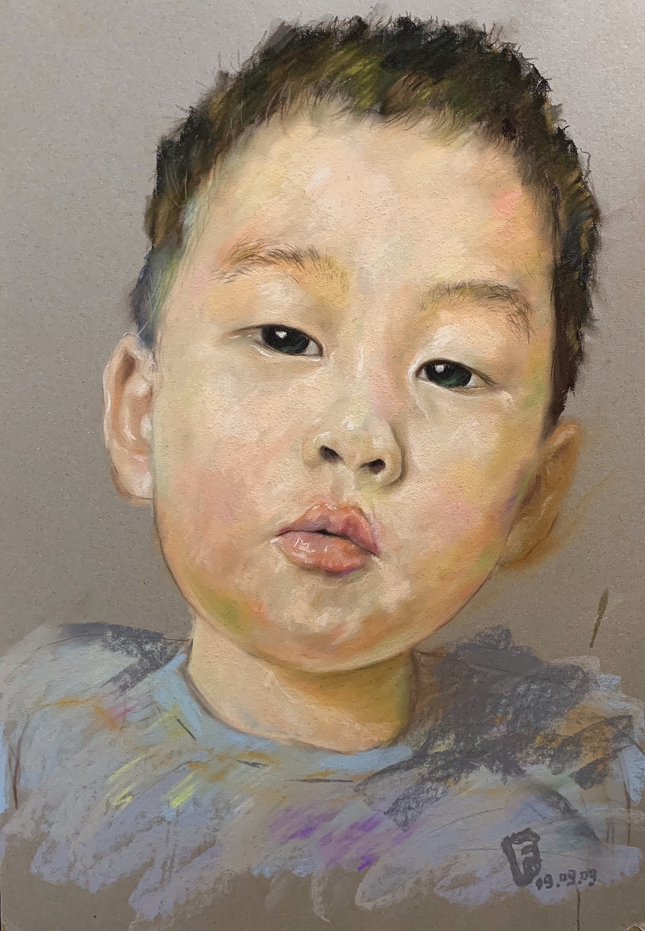 色粉人物（图ZMTk2OTgxNDA0） - 绘画 - 站酷设计师wayne张志飞原创素材 - 站酷ZCOOL