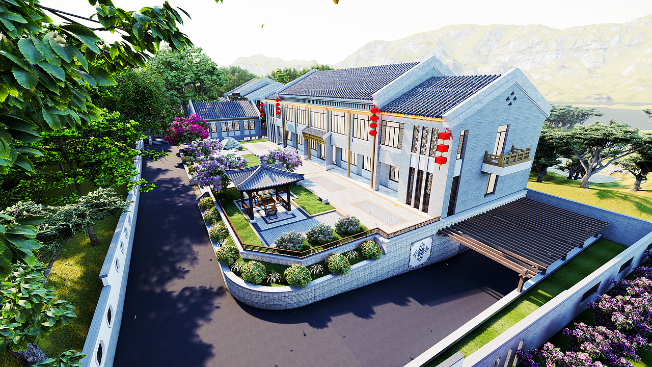厦门静心雅院建筑动画作品（图ZMjU0NzEzMTk2） - 商业空间设计 - 站酷设计师炜彬原创素材 - 站酷ZCOOL