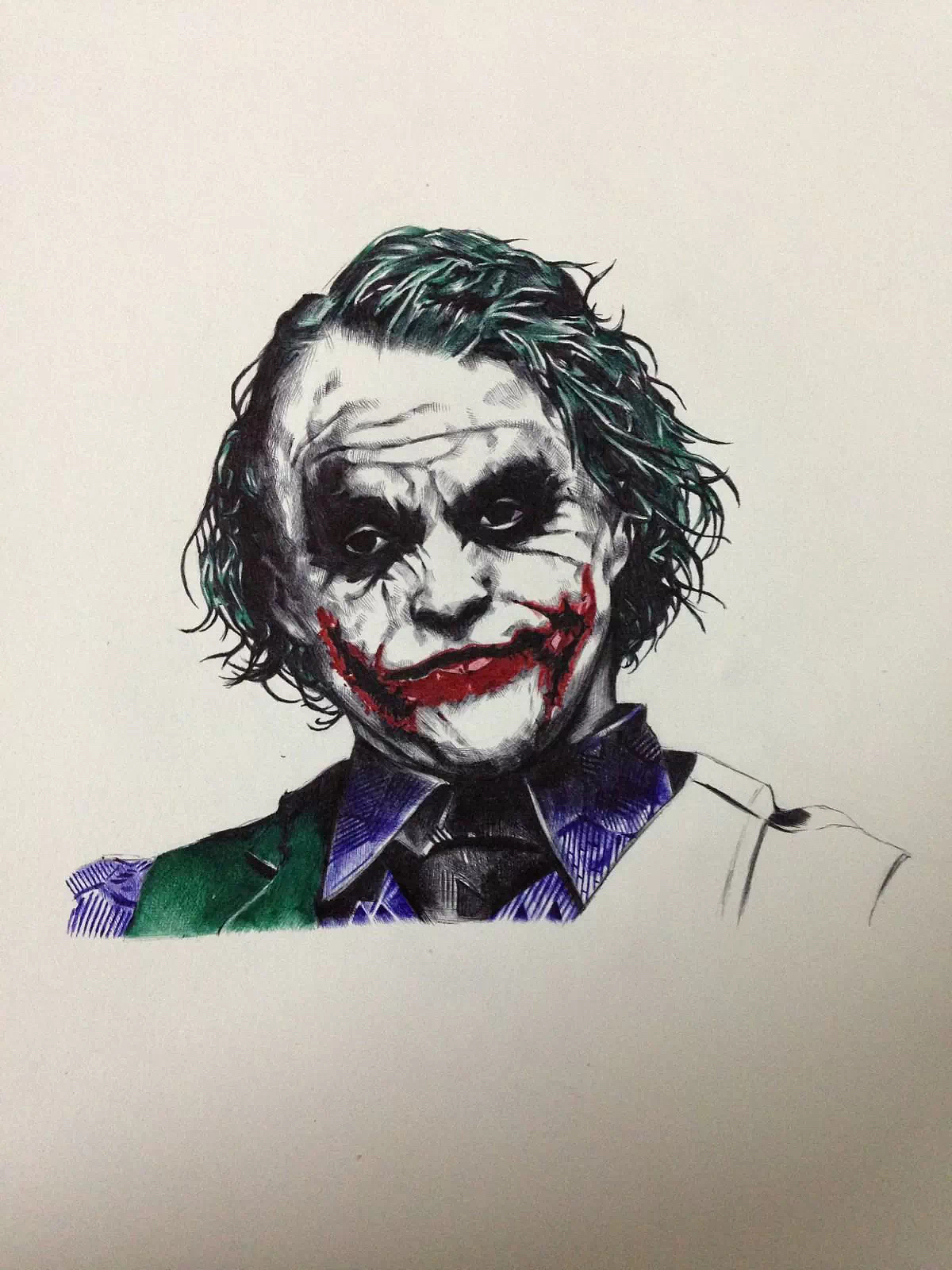 (圆珠笔)黑暗骑士Joker