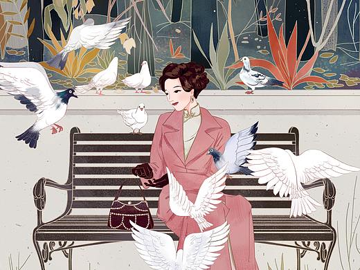 节气插画系列——冬