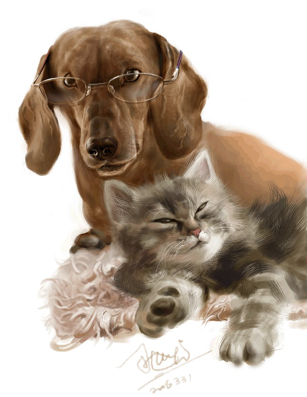 板绘与手绘练习