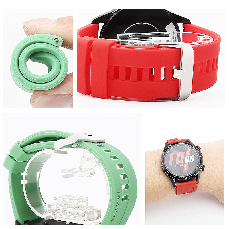 华为gt硅胶表带