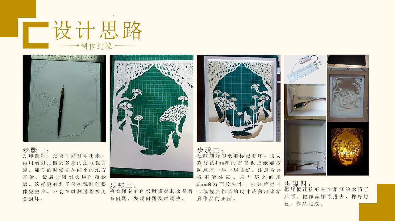 光影纸雕（图ZNTE0ODM2ODQ=） - 工艺品设计 - 站酷设计师杨思欣原创素材 - 站酷ZCOOL
