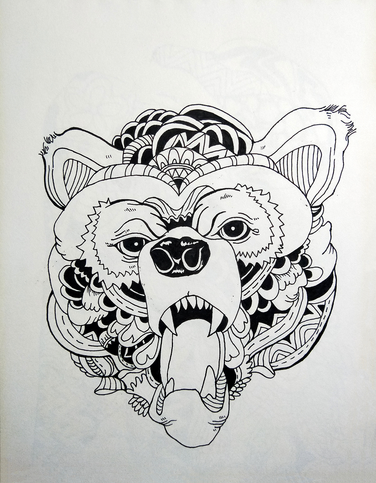 手绘黑白装饰插画（图ZMTI3NTQxNjA0） - 创作习作 - 站酷设计师小惠惠Y原创素材 - 站酷ZCOOL