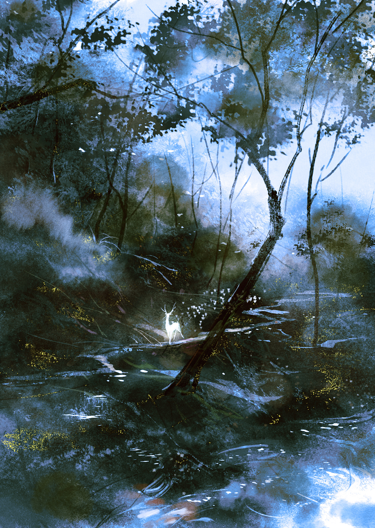 国风·且放白鹿青崖间