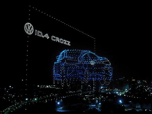 2020VW ID.4发布_2000台无人机首秀