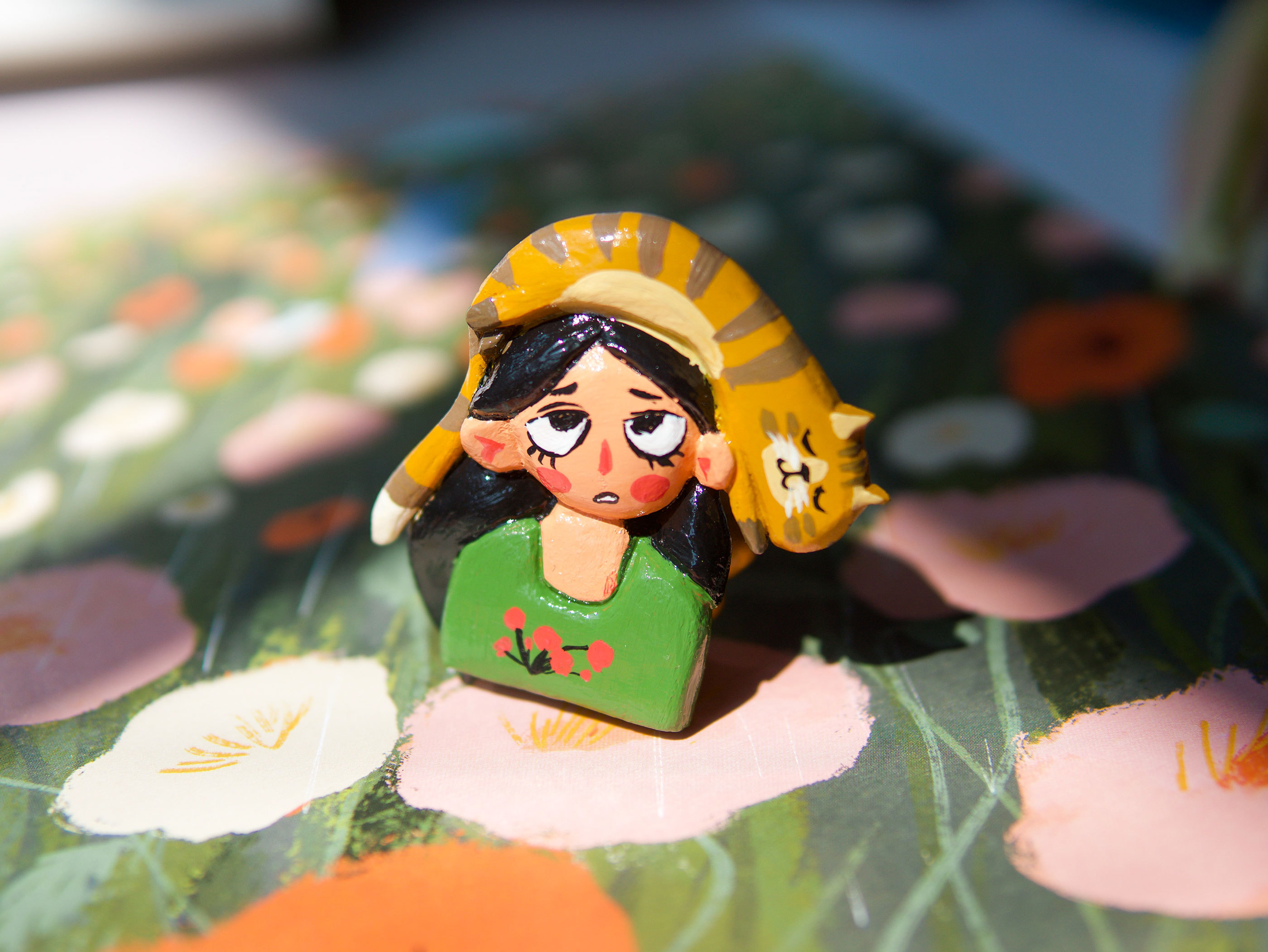 插画黏土设计——冰箱贴|手工艺|手办/原型|jerry琴文山耳 - 原创作品