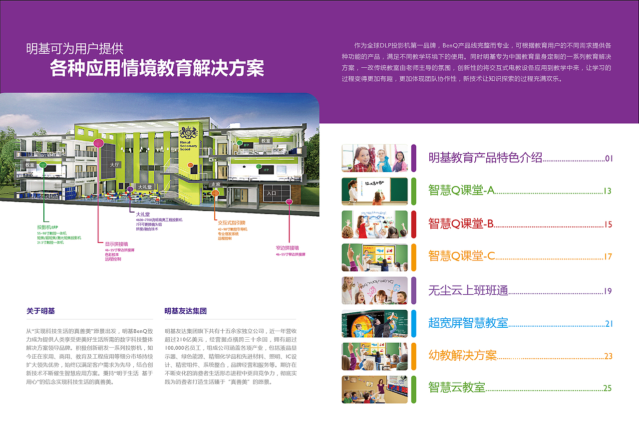教育行业投影机解决方案（图ZNDIyOTUzMzY=） - 书籍/画册 - 站酷设计师付山山原创素材 - 站酷ZCOOL