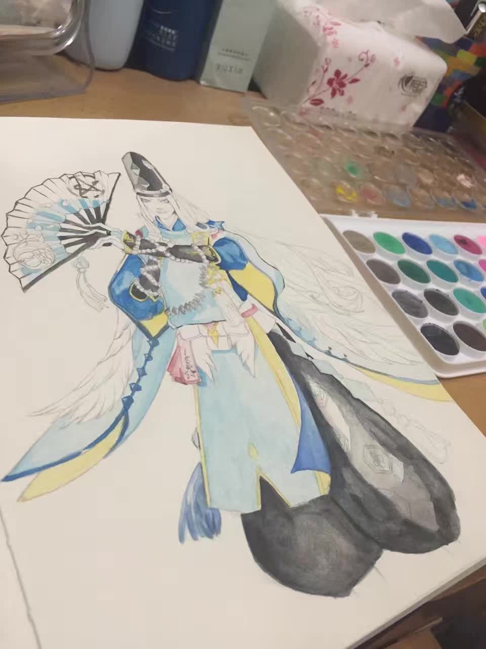 安倍晴明|动漫|绘本|刘佳娃儿 - 原创作品 - 站酷