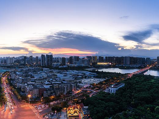 厦门五缘湾风光摄影