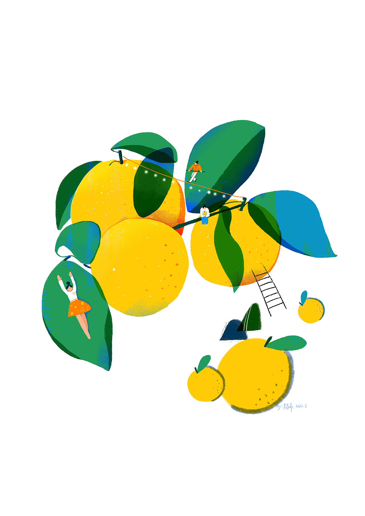 三个小人的异想世界（图ZMjA0Nzc5MDky） - 创作习作 - 站酷设计师夏梧夏梧原创素材 - 站酷ZCOOL