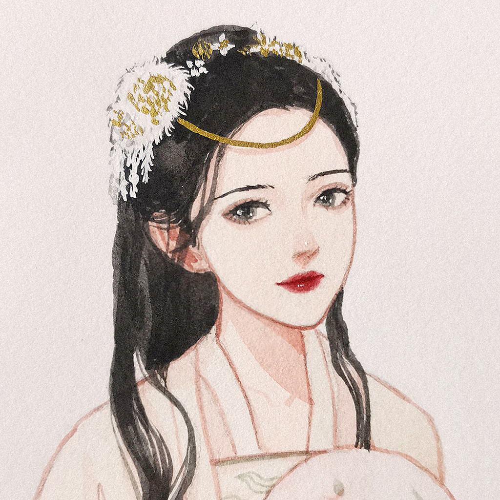 水彩头像练习（图ZMjUzNDA3NDAw） - 创作习作 - 站酷设计师九庙灰原创素材 - 站酷ZCOOL