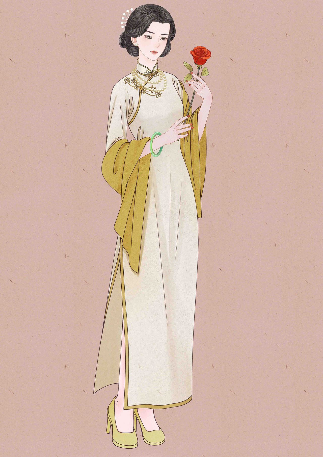 群像工笔图_蘑菇汤有毒-站酷zcool