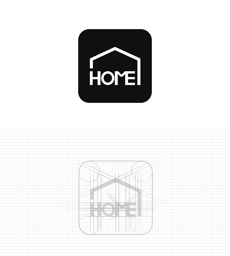 设计本home logo设计思路