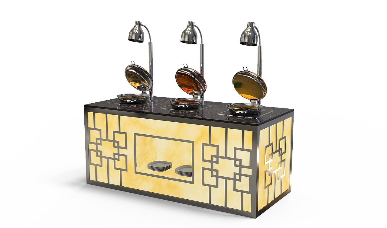 移动吧台车移动咖啡柜移动展示架双层古式木车