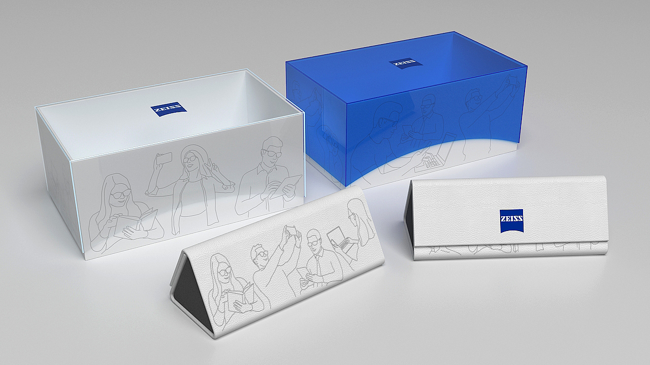 蔡司镜片包装设计