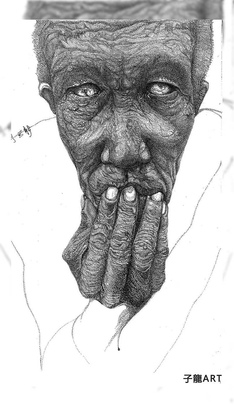 原创黑白插画（图ZMTg3NjgzNDQw） - 绘画 - 站酷设计师龍龍吖原创素材 - 站酷ZCOOL