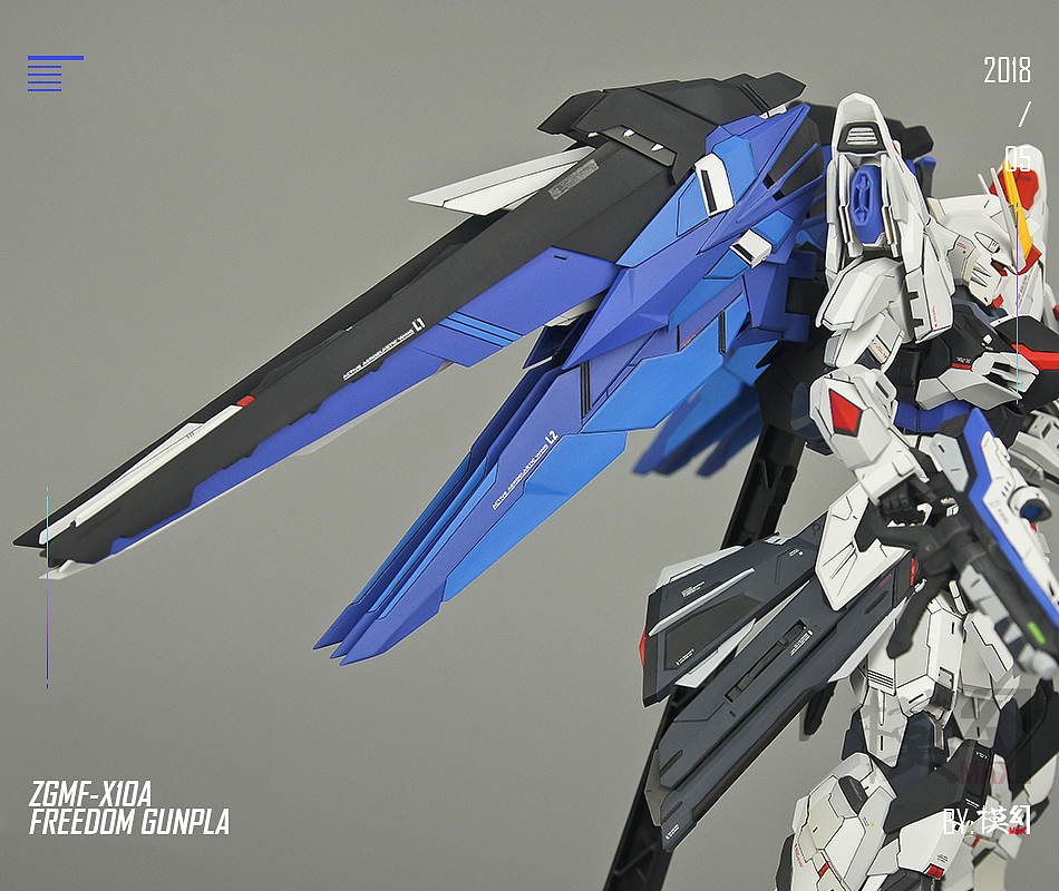 [模幻MAX] MG ZGMF-X10A 自由高达2.0+无限维度改件（图ZMTE2Mzc4MTky） - 手办/模玩 - 站酷设计师phasewei原创素材 - 站酷ZCOOL