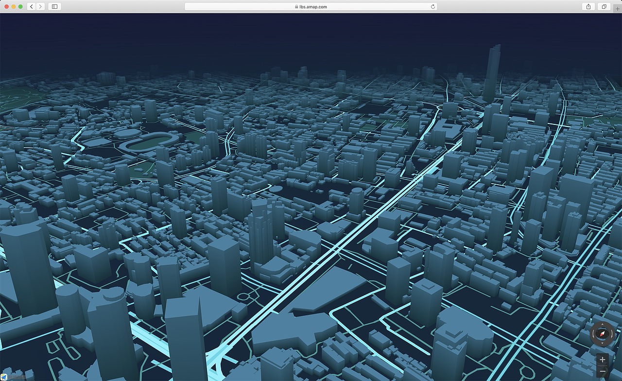 快速实现三维城市场景|ui|软件界面|戈多786_原创作品-站酷zcool