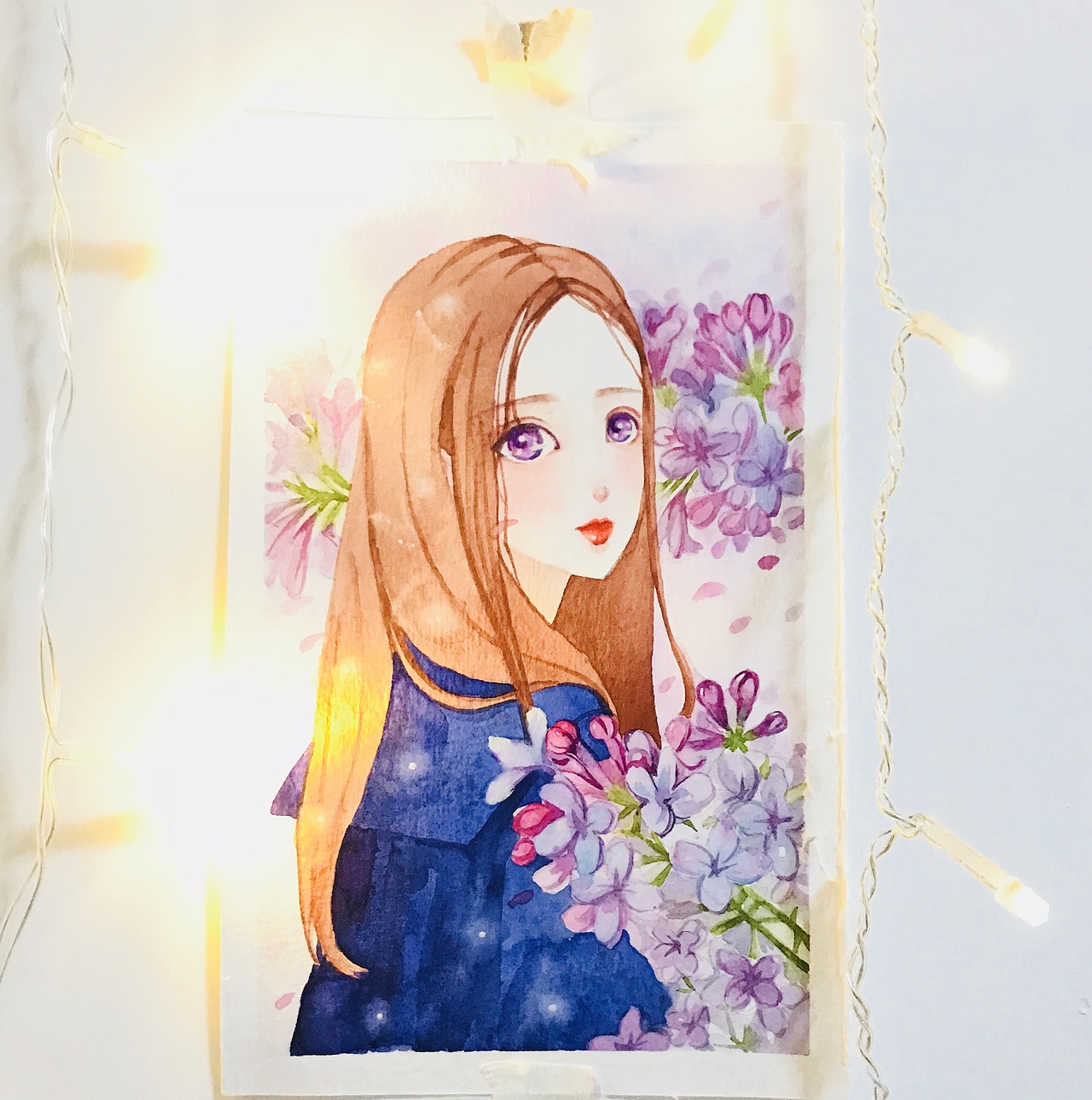 水彩插画（图ZMTI2MDI1MDA4） - 创作习作 - 站酷设计师Ms西子西原创素材 - 站酷ZCOOL