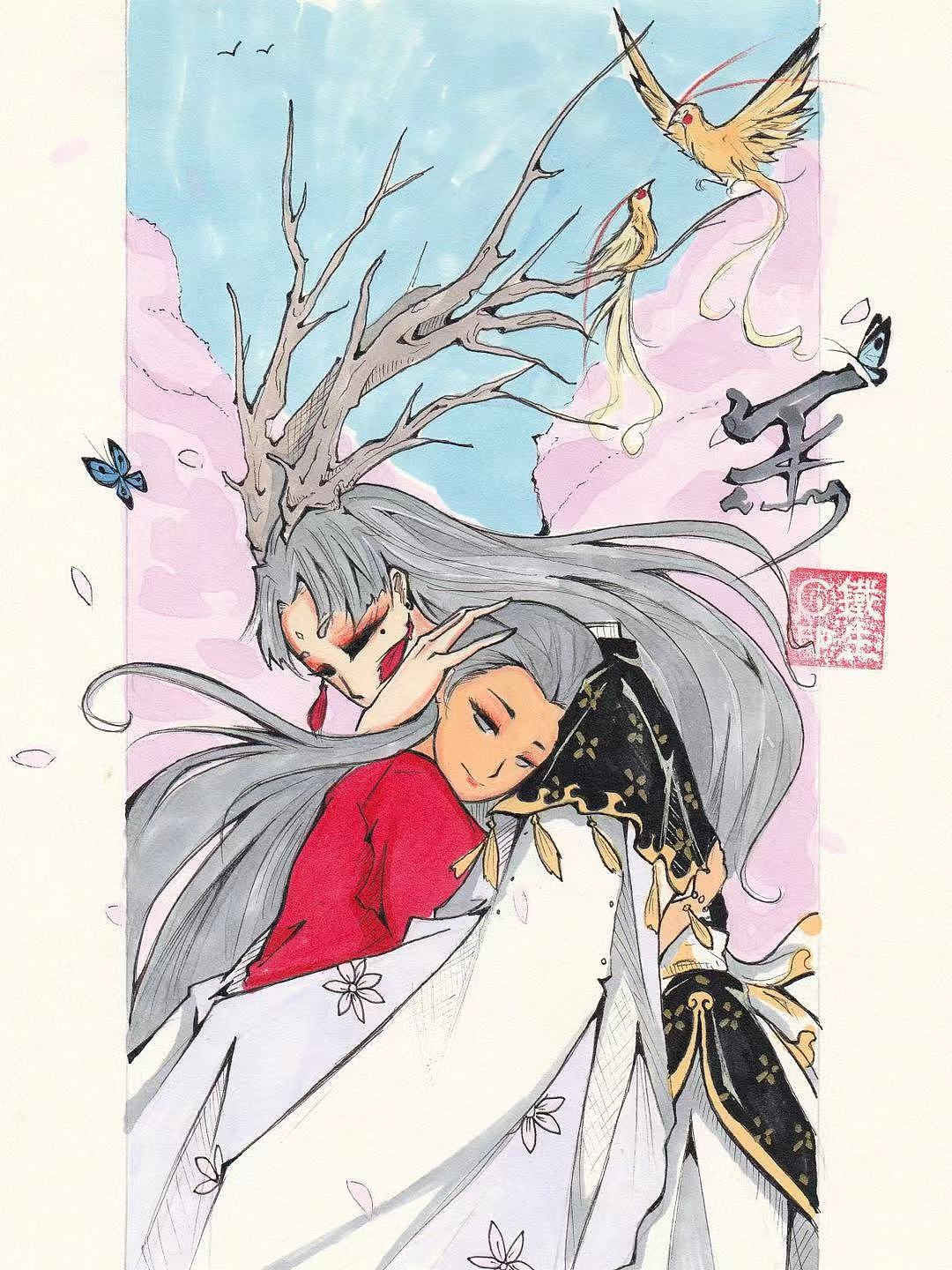 《無人间》系列作品-红衣少年篇