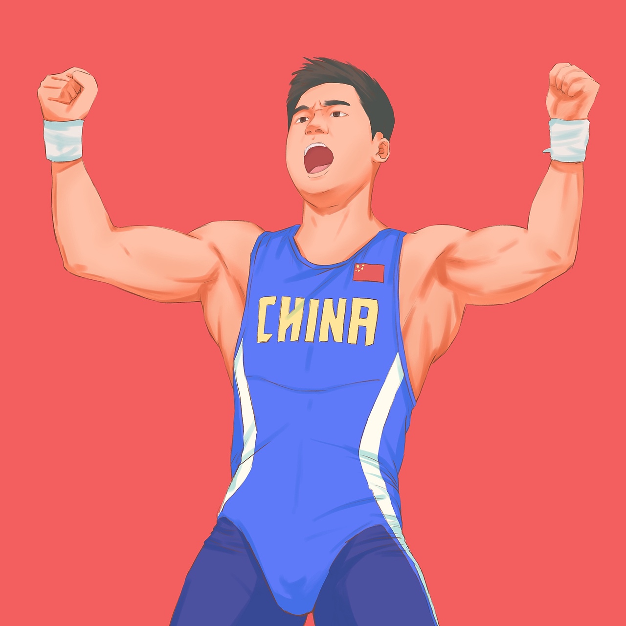 夺金时刻（图ZMjY2MDEyMTQ0） - 创作习作 - 站酷设计师Harry陈哈利原创素材 - 站酷ZCOOL