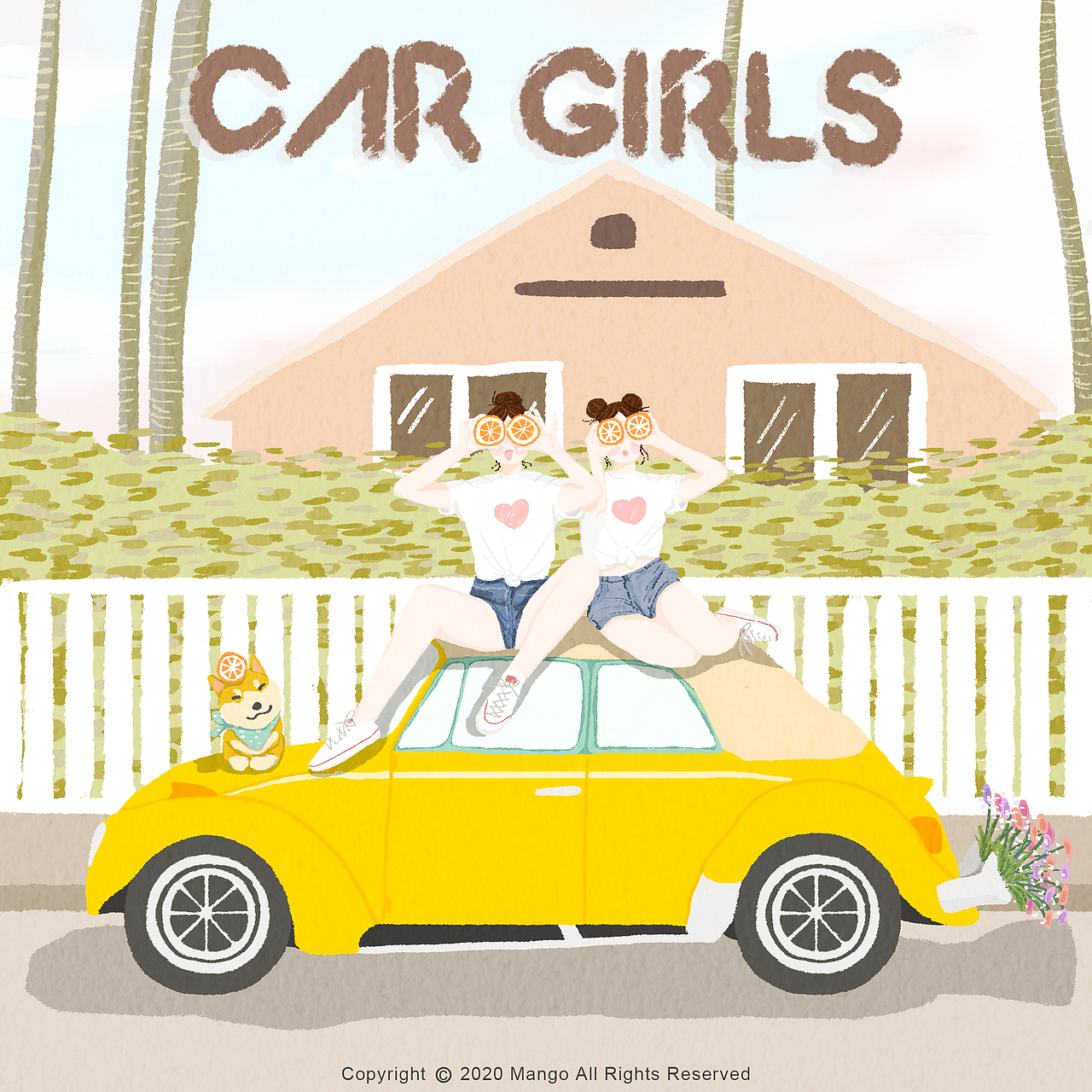 Mango_开心就要咔呲咔呲（图ZMjA3ODc4NDAw） - 创作习作 - 站酷设计师芒果罐小头_原创素材 - 站酷ZCOOL