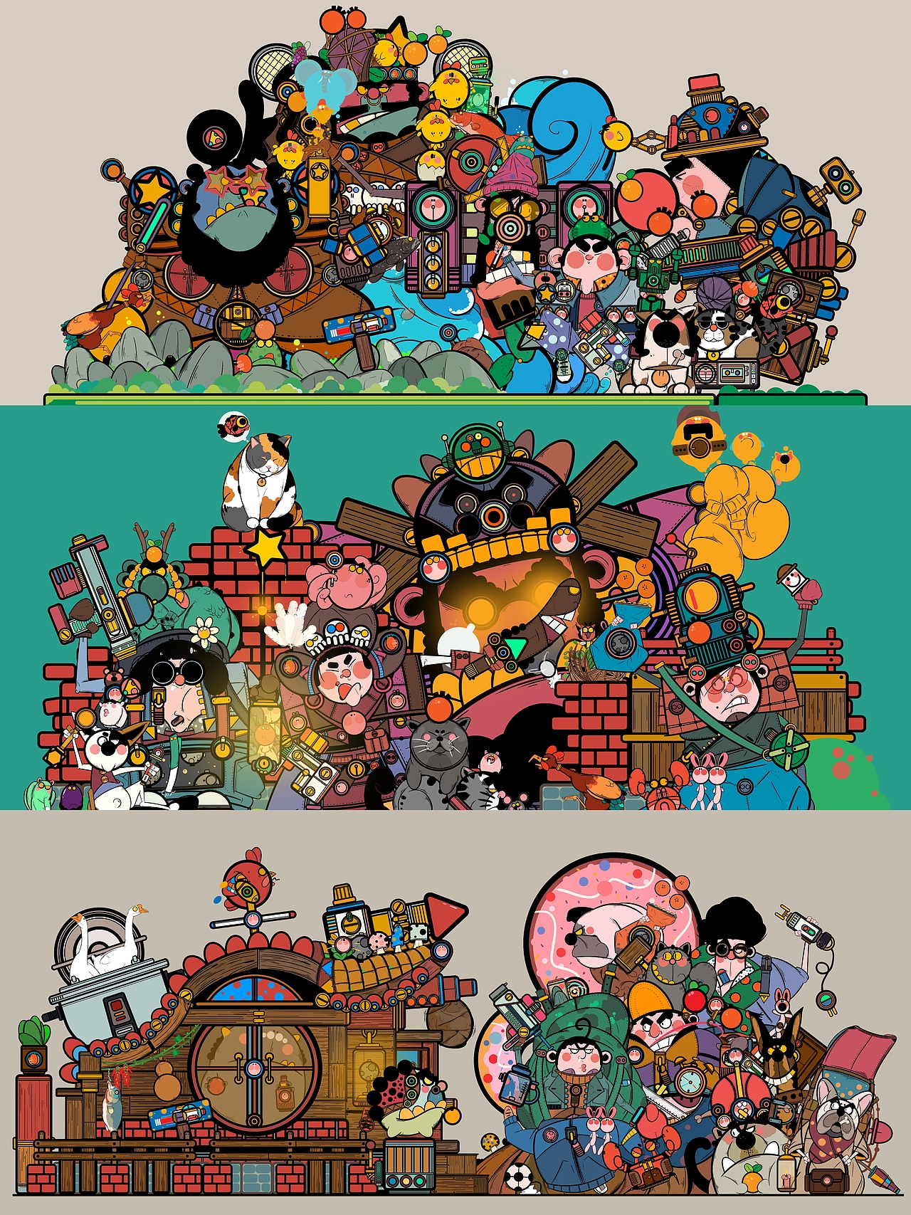 张跳跃原创插画作品（图ZMzgwODYyNDY4） - 商业插画 - 站酷设计师张跳跃ZTY原创素材 - 站酷ZCOOL