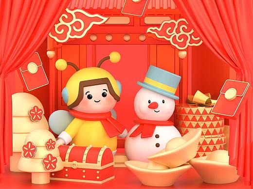 2022年春节企划 楽蜂的第二个新年