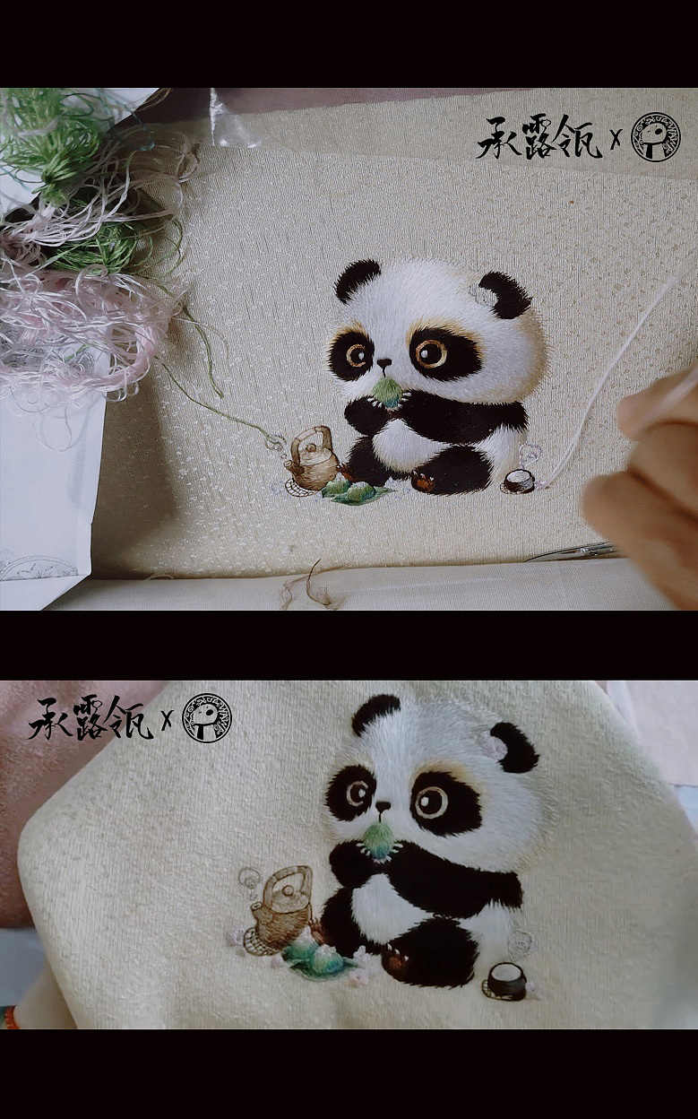 【中国熊猫】荷花篇（图ZMjA5NzUxOTg0） - 商业插画 - 站酷设计师雪娃娃童画原创素材 - 站酷ZCOOL