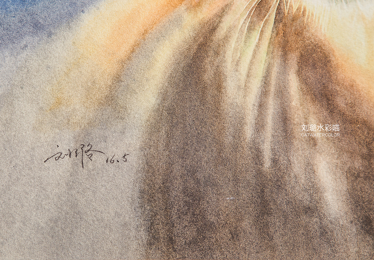 《灼》（图ZNzIxNjEyNzY=） - 绘画 - 站酷设计师刘璐水彩喵原创素材 - 站酷ZCOOL