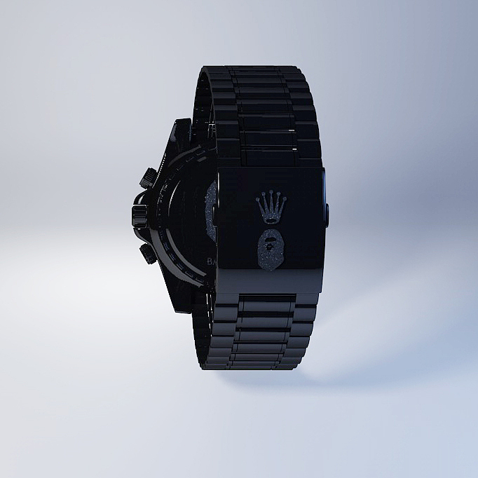 c4d手表建模动画