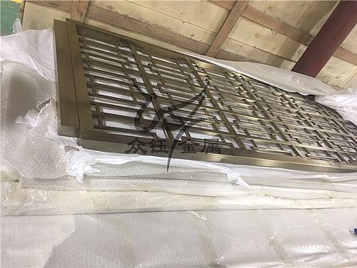 加工代理各种不锈钢屏风隔断 大型金属工程制品