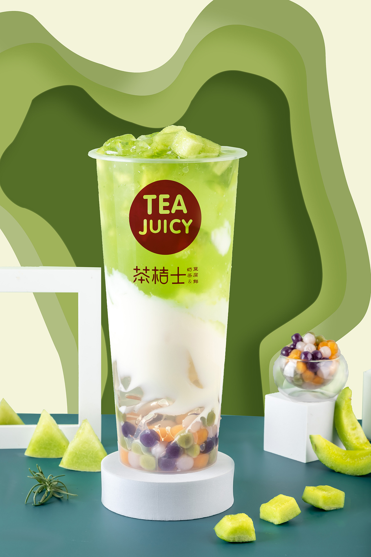 玫珑瓜系列水果茶|新式茶饮