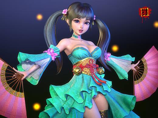 《萝莉-锦鲤》角色案例