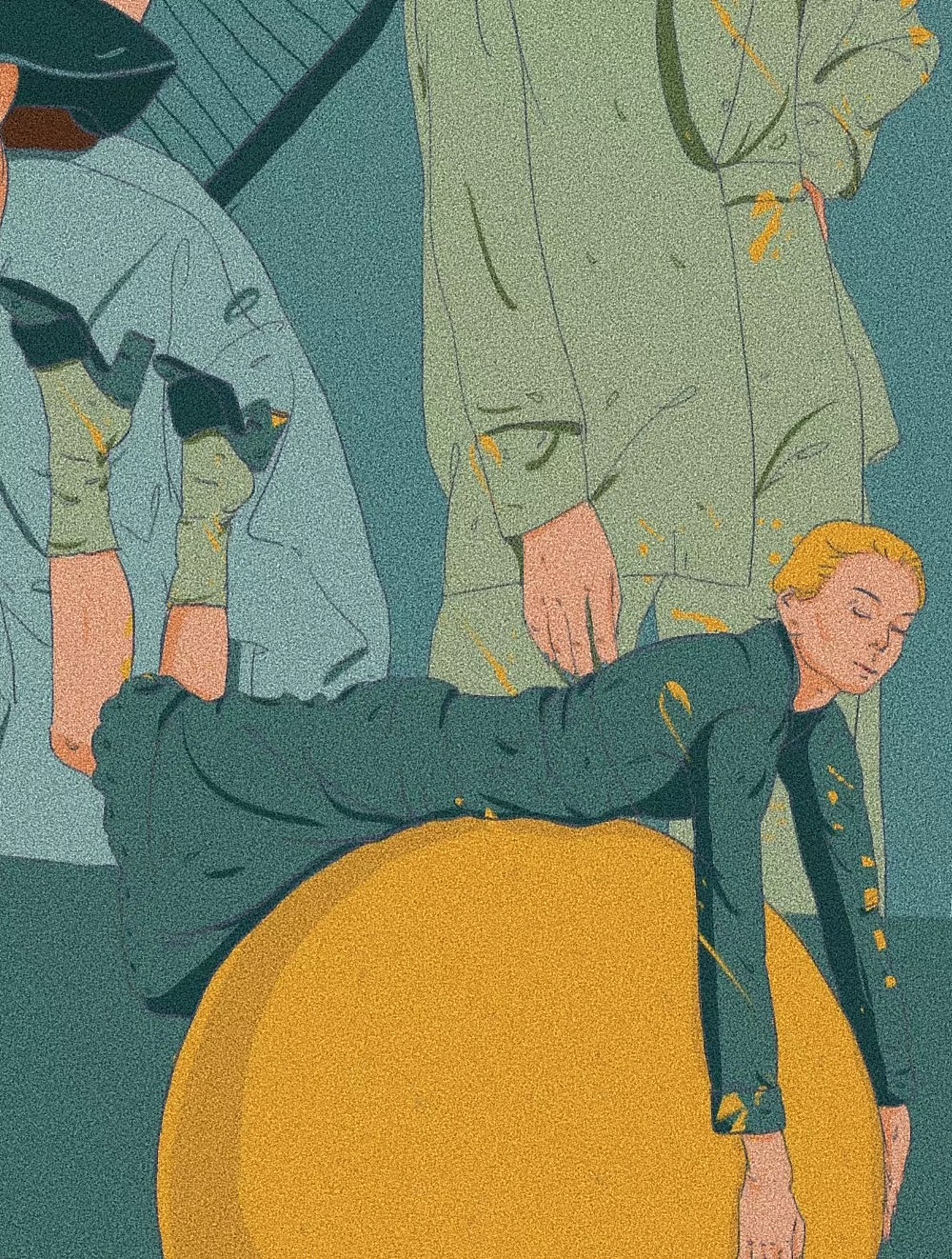 人物拼贴色彩系列（图ZMTY1MzEzODQ4） - 创作习作 - 站酷设计师阿宅的礼拜天原创素材 - 站酷ZCOOL