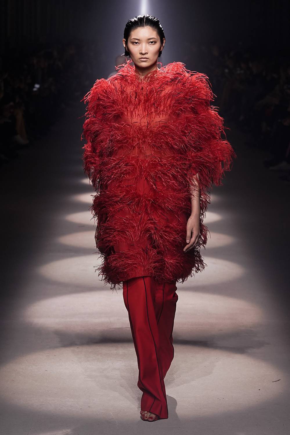 效果图练习-givenchy f/w 2020秀场图|服装|其他服装|akuuuna - 原创