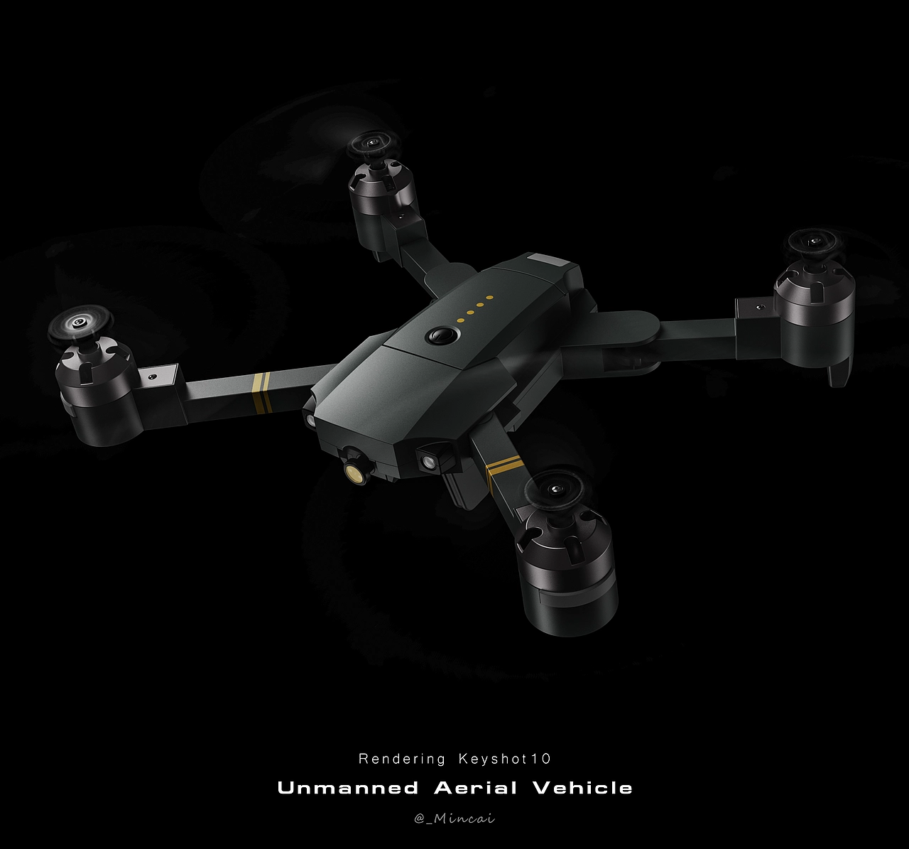 无人机Rendering - Keyshot10.1