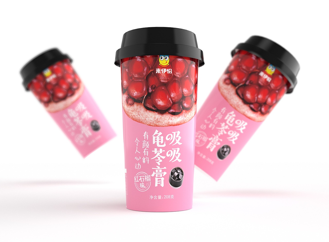 “零食巨头”来伊份品牌龟苓膏产品包装视觉升级（图ZMTU2NTgxMTM2） - 包装 - 站酷设计师蓝色盛火原创素材 - 站酷ZCOOL