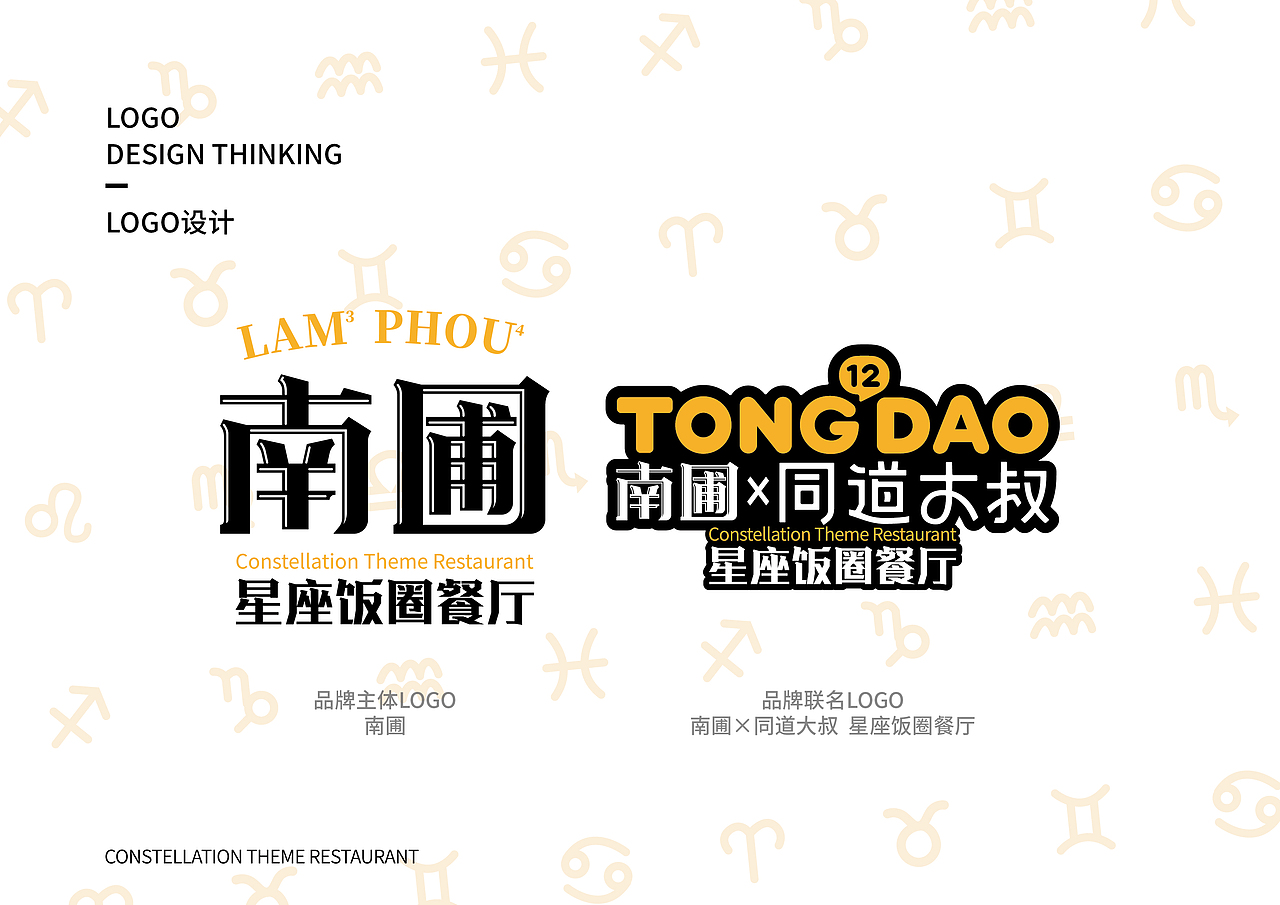 南圃×同道大叔/星座饭圈餐厅-设计全案（上）（图ZMTk0NjQ1MjQ0） - 品牌 - 站酷设计师努力的NINE原创素材 - 站酷ZCOOL