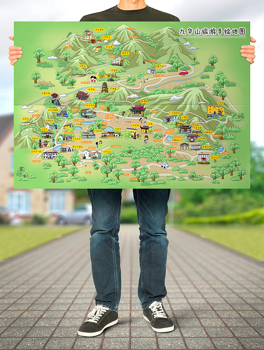 各个时间段内的手绘地图作品集——07