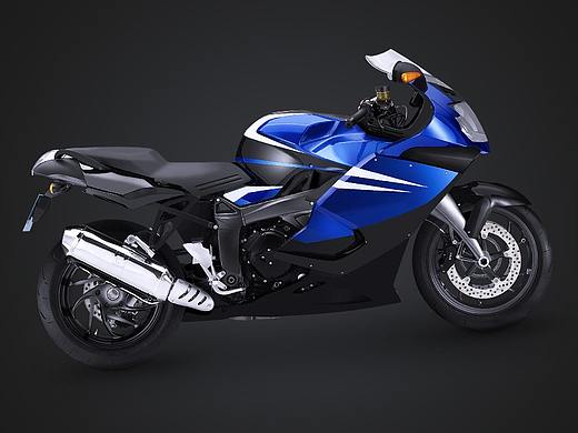 超写实UI图标-摩托车