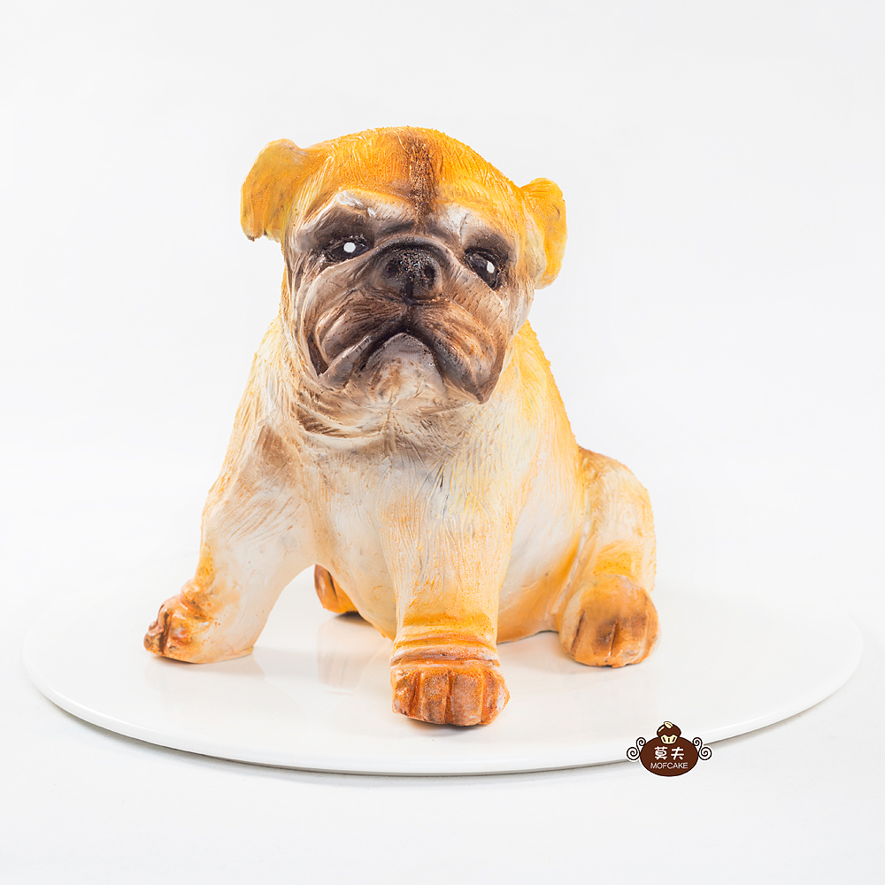 莫夫的巧克力雕刻蛋糕