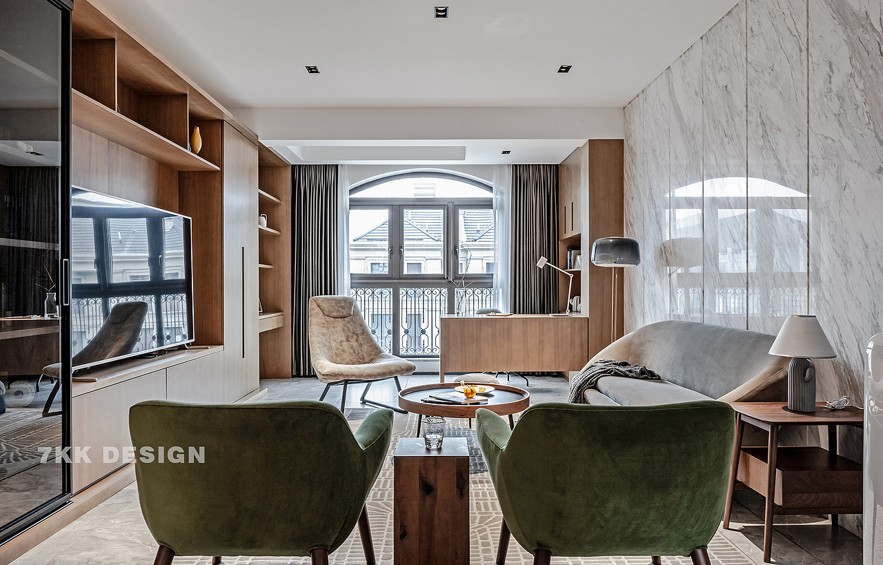 复式楼突破常规设计，将建筑设计与室内设计完美演绎（图ZMTkzNzU3OTM2） - 家装设计 - 站酷设计师7kkdesign麦古一原创素材 - 站酷ZCOOL