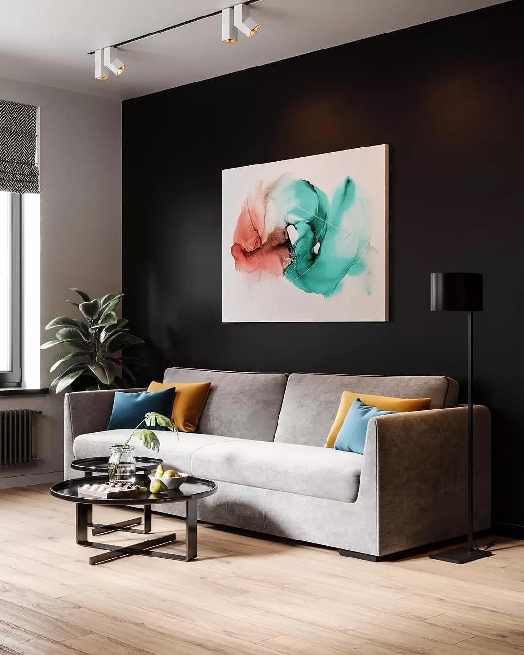 126m²现代风新房装修,采用一种清新、时尚的色调