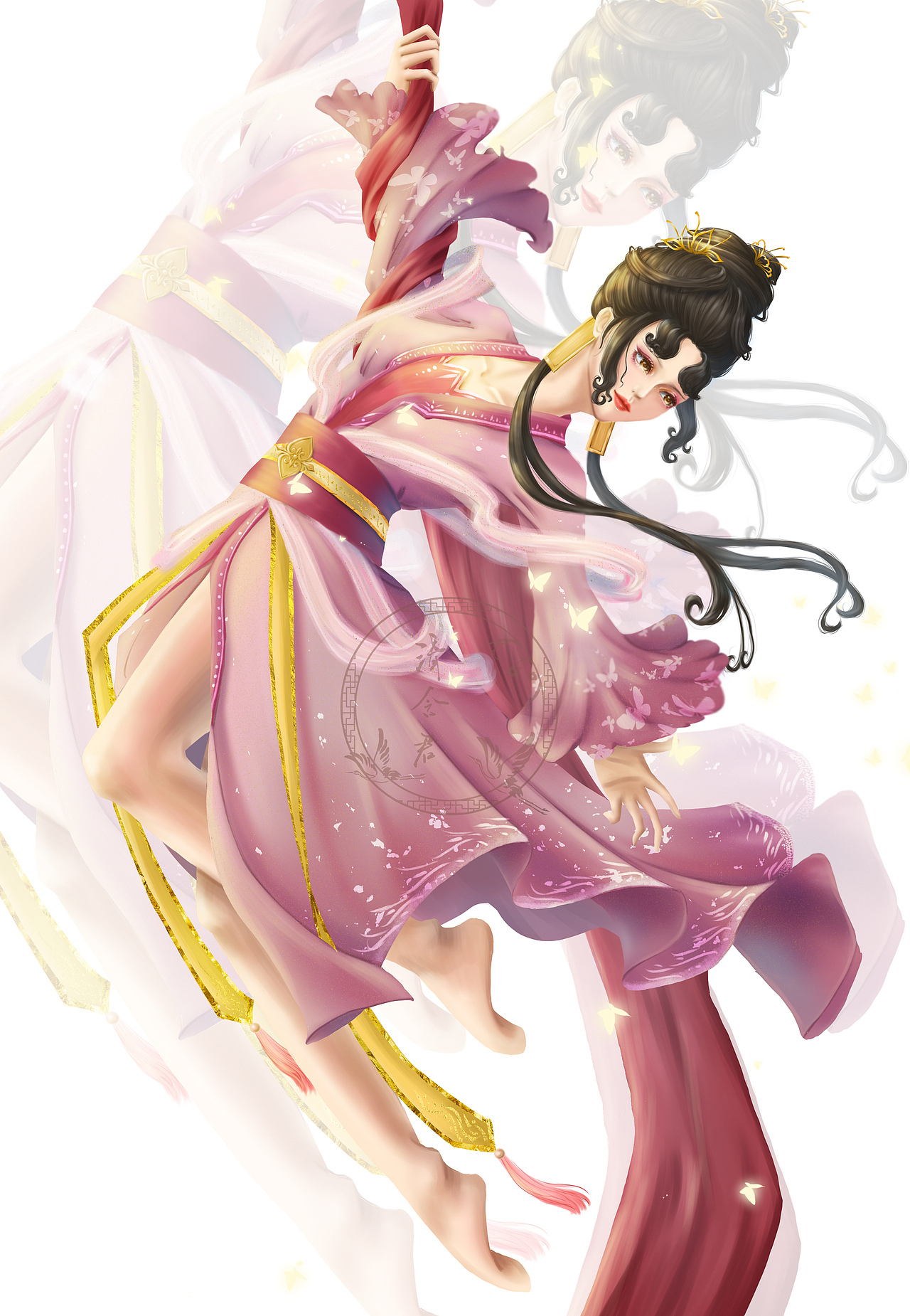 舞（图ZMzAwNDI2NTgw） - 创作习作 - 站酷设计师清含君原创素材 - 站酷ZCOOL