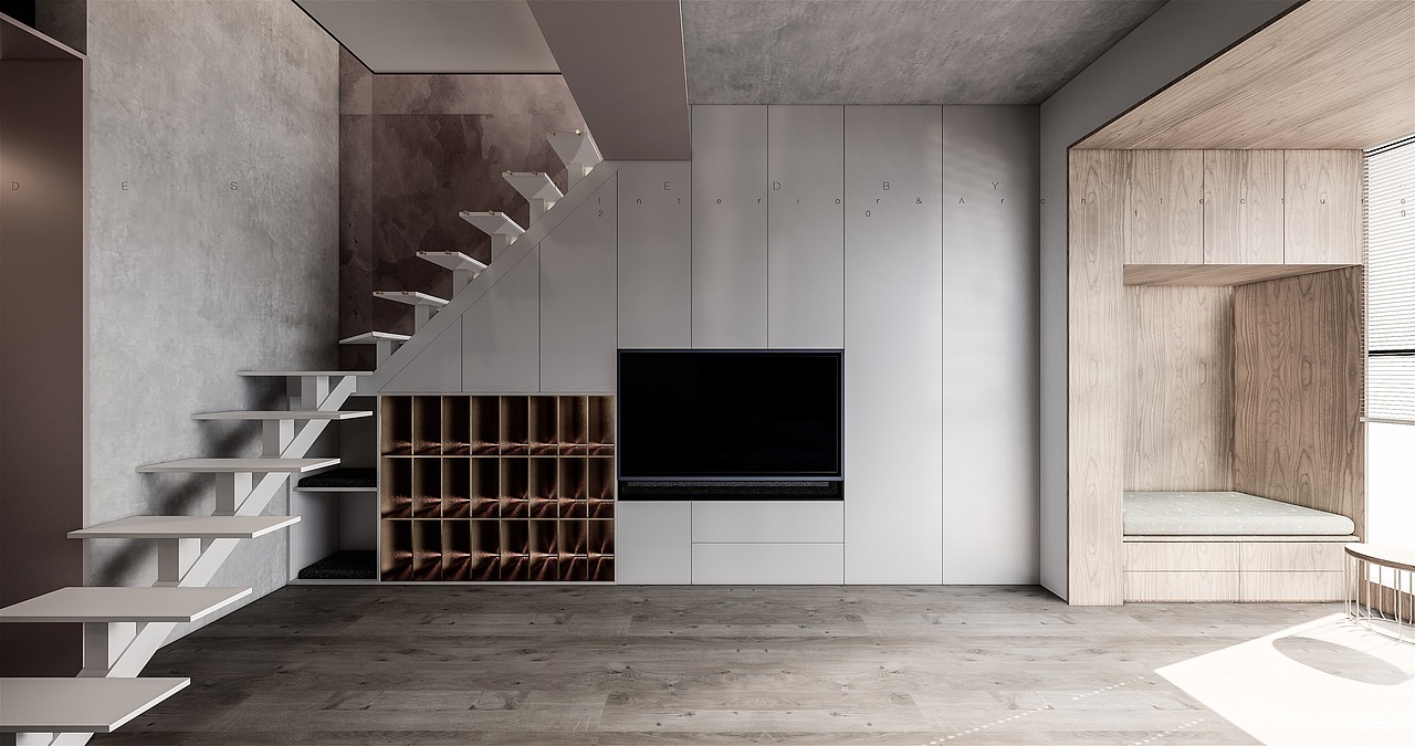 老房改造-随宅（效果图）（图ZMTU3ODAyOTM2） - 家装设计 - 站酷设计师倪鹏飞NEDO原创素材 - 站酷ZCOOL