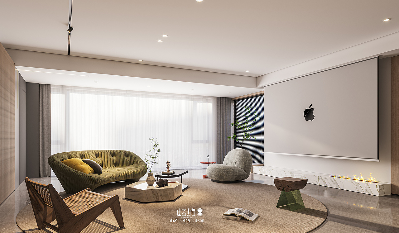 山乙山合｜长沙云顶梅溪湖（图ZMjQ4NTk4MzU2） - 家装设计 - 站酷设计师山乙山合原创素材 - 站酷ZCOOL