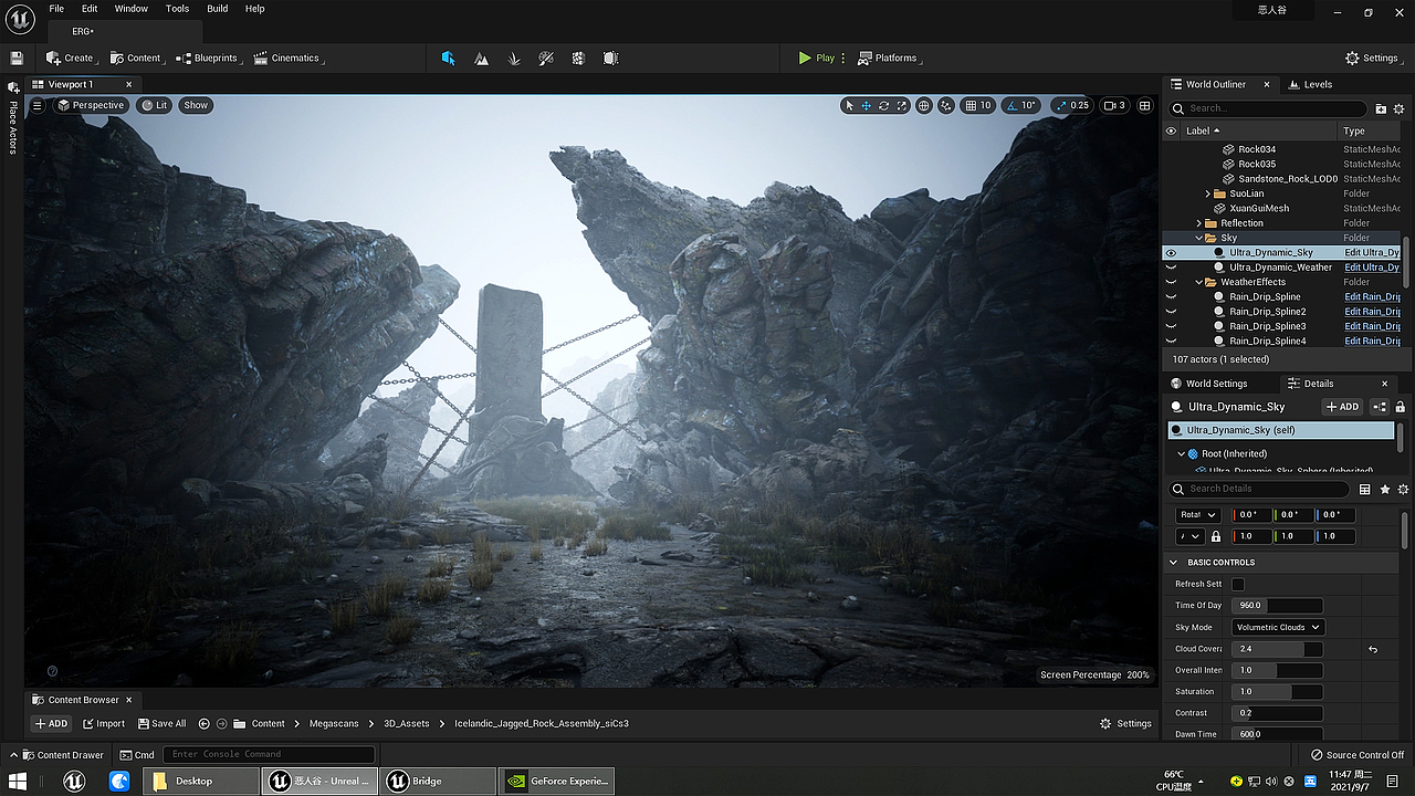 UE5-恶人谷关卡（图ZMjY5ODA5MzYw） - 场景 - 站酷设计师白鹿仙原创素材 - 站酷ZCOOL