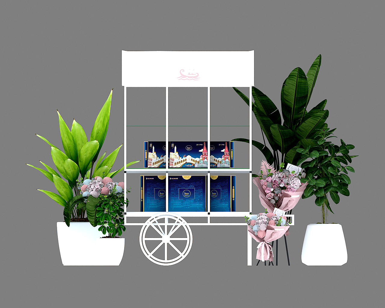 中秋美陈（图ZMjIwMzY0ODYw） - 场景 - 站酷设计师枫大叔的帽子原创素材 - 站酷ZCOOL